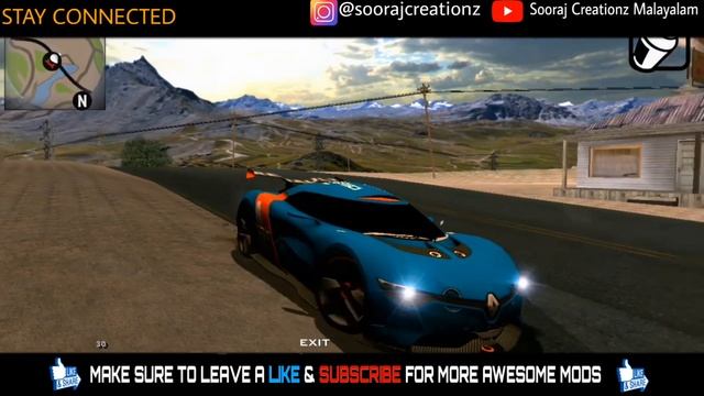 Renault Alpine A110-50 for GTA SAN android смотреть онлайн