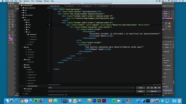 Curso Single Page con Foundation, SASS y Gulp: Ordenando elementos con Flexbox смотреть онлайн