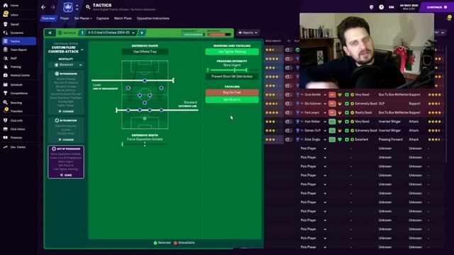 Jose Mourinho's Chelsea Tactic From The 2004/05 Season Recreated in Football Manager | FM21 смотреть онлайн