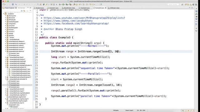 Parallel Method of Stream API Video 41 смотреть онлайн