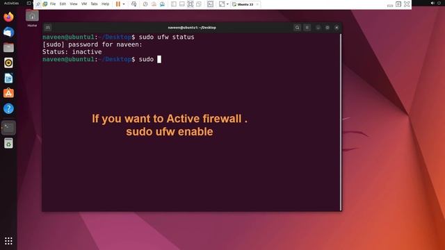 How to Enable Firewall in Ubuntu 22.04 LTS смотреть онлайн