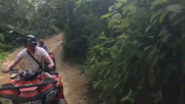 Катание на квадроциклах в горах о. Пхукет смотреть онлайн