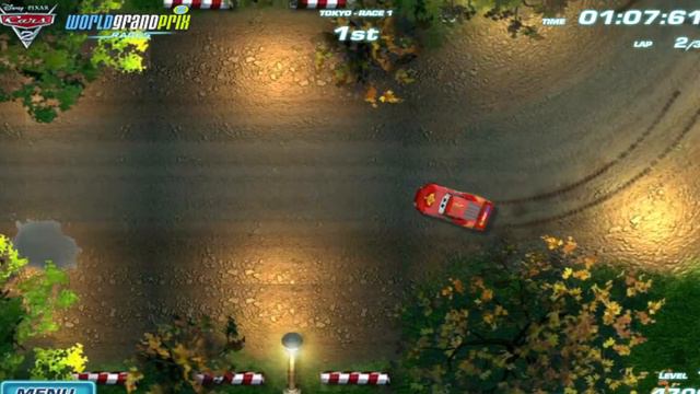 Cars 2 World Grand Prix Races (Flash) Gameplay смотреть онлайн