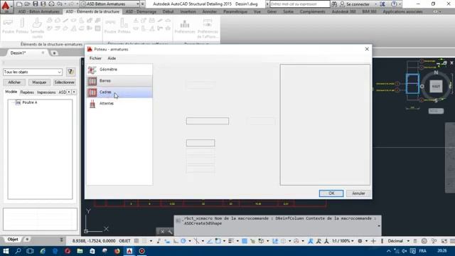 Calcul le Ferraillage de Poutre Poteau Escalier avec AutoCAD Structural Detailing 2015 YouTube смотреть онлайн