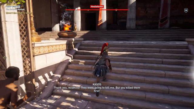 Assassin's Creed Odyssey - The Sokratic Method (Side Quest) Walkthrough No Commentary смотреть онлайн