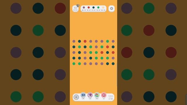 Two Dots Gameplay lvl#89 First Try Golden Level Button смотреть онлайн