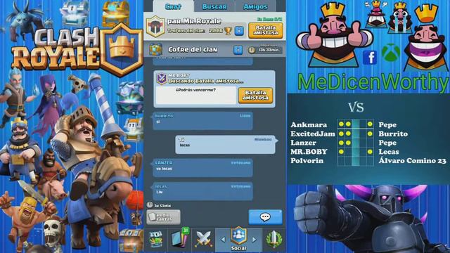 Torneo amistoso "Testigos d Goku" Clan Top Mexico (Clash Royale) смотреть онлайн