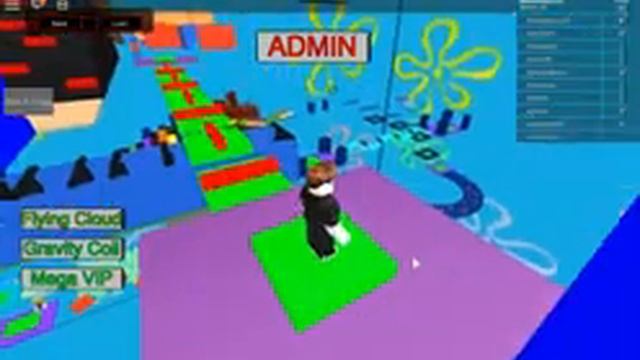 ПОБЕГ ОТ СПАНЧ БОБА В ROBLOX часть 2 смотреть онлайн