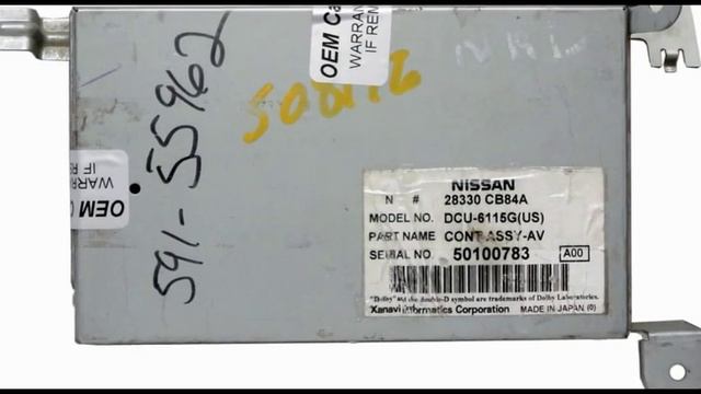 Блок управления звуком бу инфинити fx s50 28330CB84A смотреть онлайн