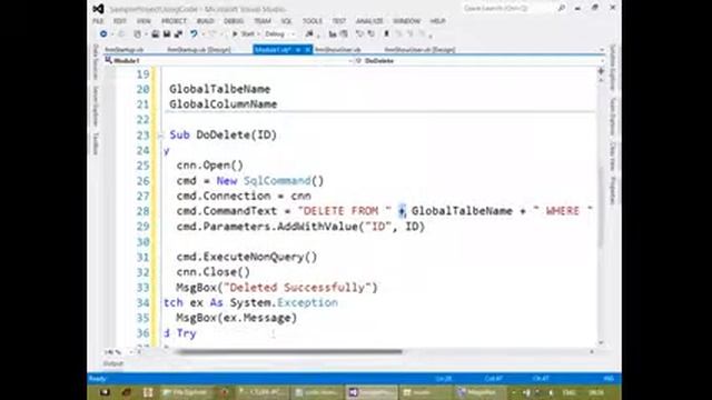 MySQL VB.NET Tutorial : Delete data from Database by Code смотреть онлайн