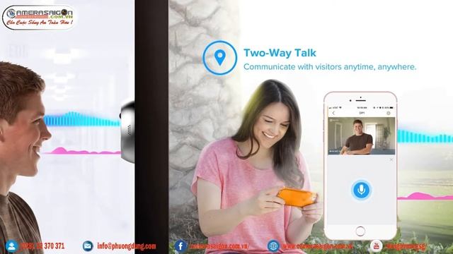 EZVIZ - DP1 Wire-Free Smart Door Viewer Features And Benefits_CAMERASAIGON.COM.VN