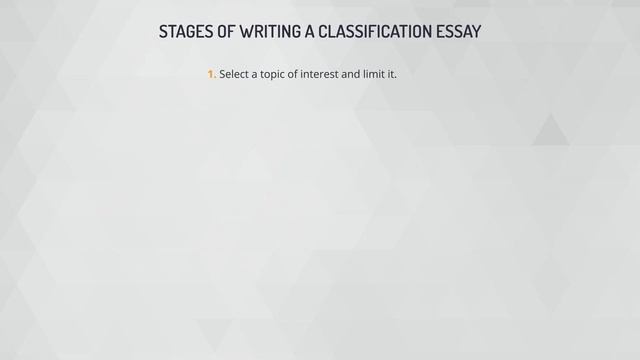 Essay Writing Course Lesson 05: How to Write a Classification Essay смотреть онлайн