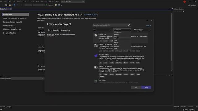 C# in Visual Studio 2022 (Getting Started) смотреть онлайн