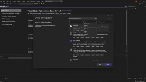 C# in Visual Studio 2022 (Getting Started)