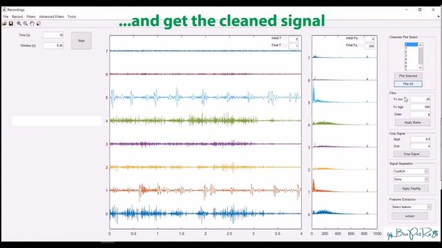 BioPatRec: Signal denoising смотреть онлайн