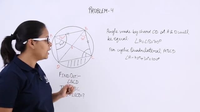 Class10th – Cyclic Quadrilateral Problem-4 | Circles | Tutorials Point смотреть онлайн