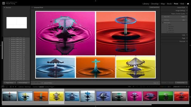 Lightroom Classic Collage Templates