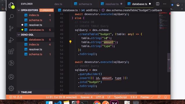 #5 - Start Database Interaction - Deno + GraphQL смотреть онлайн