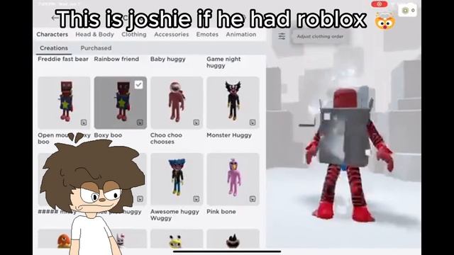 Joshie if he had Roblox: смотреть онлайн