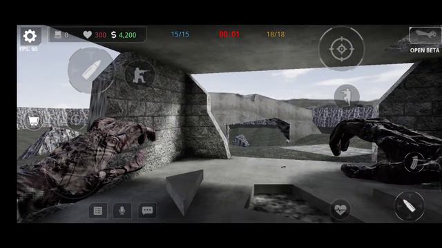 Special Forces Group 3 Zombie Mode Gameplay #3 - CSGO Mobile - Online FPS Android Gameplay смотреть онлайн