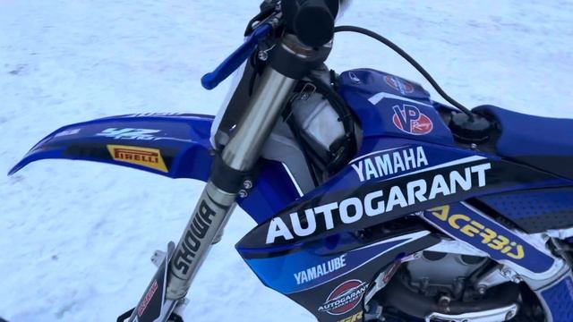 Snowbike YAMAHA YZ 450 F смотреть онлайн