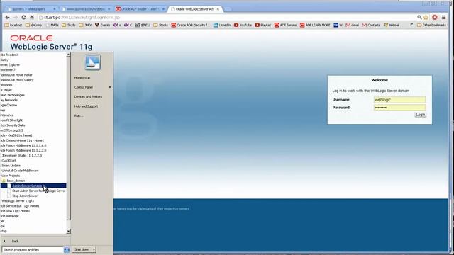 056a Weblogic Stand Alone Domain Creation and Configuration Part 1 смотреть онлайн