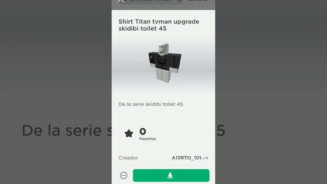 titan tv man shirt upgrade buy now in roblox смотреть онлайн