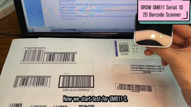 GROW GM811 Series DC5V USB/UART Interface Barcode Scanner Qr Reader Bar Code Module For Arduino смотреть онлайн