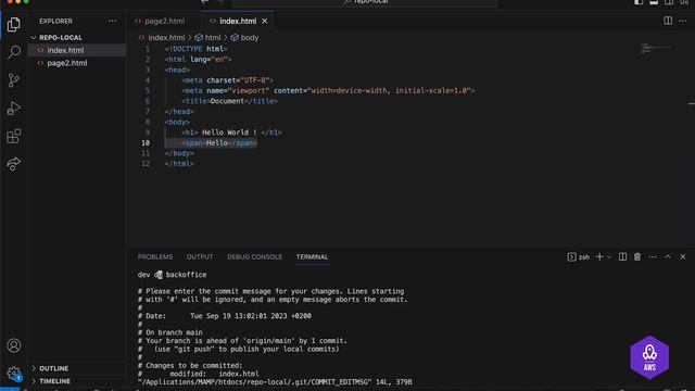 (21/27) - Modifier le message du dernier commit avec Git смотреть онлайн