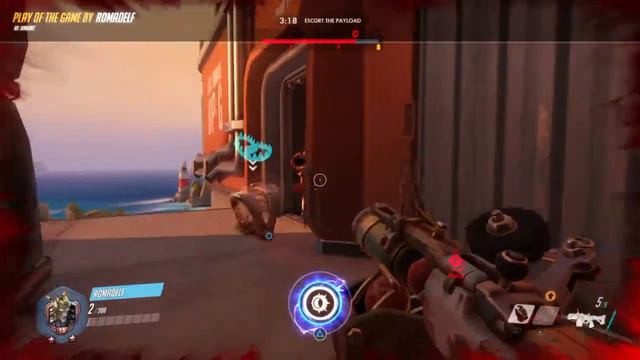 I WILL SURVIVE WITH ONLY 2 HP! - Overwatch Moment смотреть онлайн
