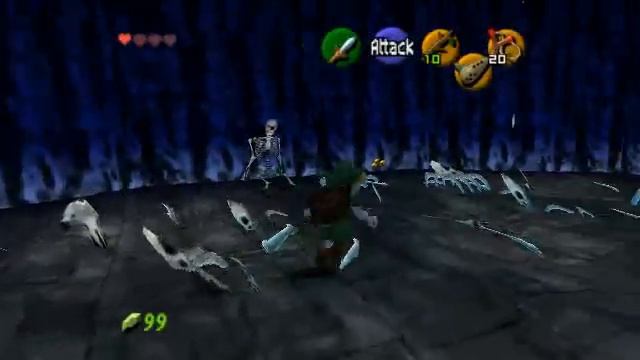 Legend of Zelda: OoT Walkthrough Part 9 - Royal Family's Tomb смотреть онлайн