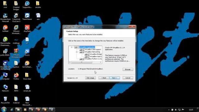 Oracle Virtual Box Installation steps смотреть онлайн