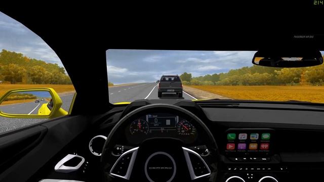 City Car Driving - Chevrolet Camaro V8 2018 | + Download [ LINK ] | 1080p & G27 смотреть онлайн