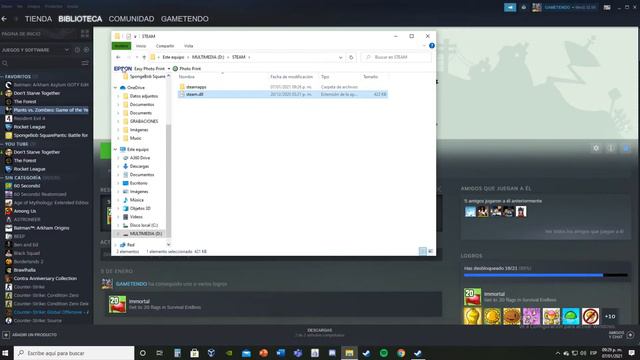 Solucionar error de Steam "Unable to load Steam.dll" paso a pasito смотреть онлайн