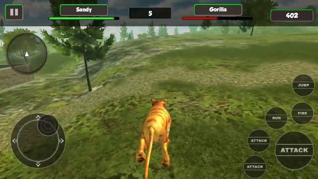 Lion Vs Gorilla - Animal Family Simulator Game | Wild Lion Simulator - Android GamePlay смотреть онлайн