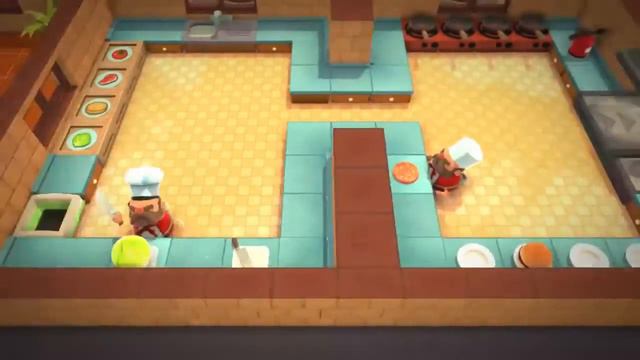 Overcooked - PC / PS4 / Xbox One - Bande Annonce смотреть онлайн