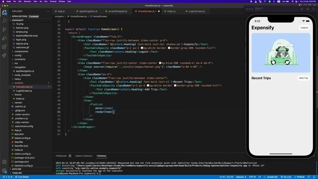 React Native Tutorial #3 - Designing Home Screen смотреть онлайн