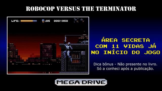 Robocop Versus The Terminator / Secret Area in Initial Stage (Mega Drive - Sega Genesis) смотреть онлайн