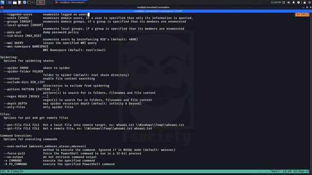Comprehensive guide on using CrackMapExec | A swiss army knife for pentesting networks смотреть онлайн