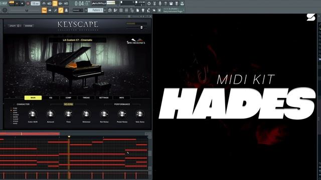 [FREE] Dark Melodic Midi Kit - HADES [TRAVIS SCOTT, 808 MAFIA, CUBEATZ, PVLACE, OZ] Piano Midi Pack смотреть онлайн