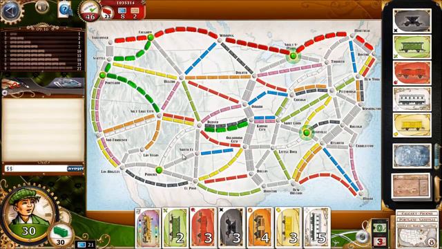 Ticket to ride / Les Aventuriers du Rail 1 : découverte du jeu et de la carte USA смотреть онлайн