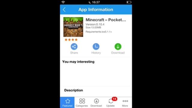 Games: how to download minecraft pe for iOS? (With Vshare) смотреть онлайн