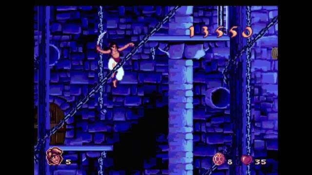 Sega Mega Drive 2 (Smd) 16-bit Aladdin Level 5