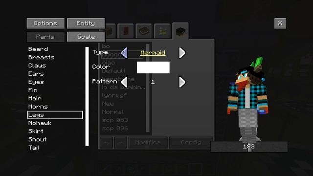 Minecraft More Player Models Mod 1.12.2