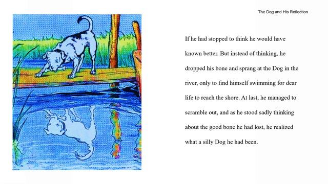 📚The Dog and His Reflection| Dr. LaMothe Reads Aesop's Fables for Social Emotional Learning For Kid смотреть онлайн