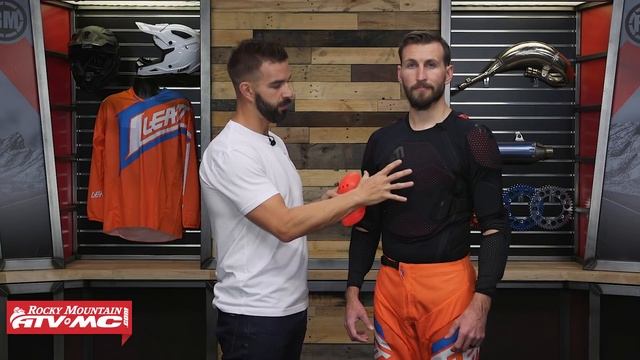 Leatt 3DF AirFit Lite Motocross Body Protector смотреть онлайн