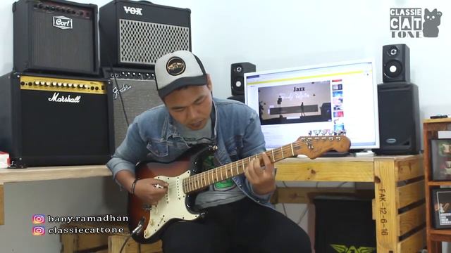 fender mexico 1990 NOISELESS VS fender japan 1984 LINDY FRALIN improvitation Jazz Classiecattone смотреть онлайн