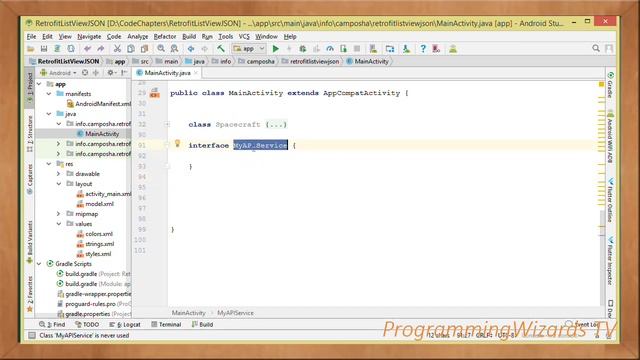 Android S10E1 : Retrofit JSON - ListView Images Text смотреть онлайн