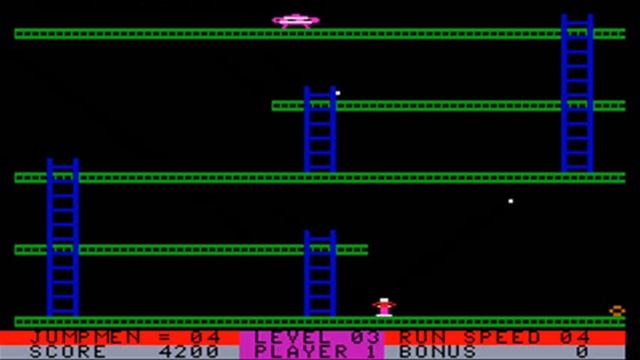 DOS Games: Jumpman Lives! Gameplay смотреть онлайн