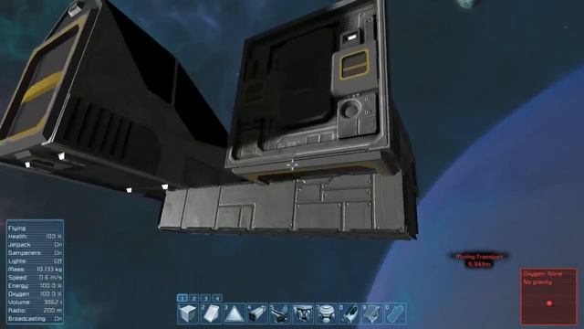Space Engineers - notes on cockpit changes for O2 смотреть онлайн
